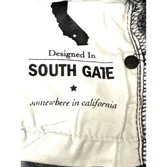 AG Adriano Goldschmied The Prima Ankle Cigarette Jeans Black Denim Frayed Hem 23 - Picture 14 of 16